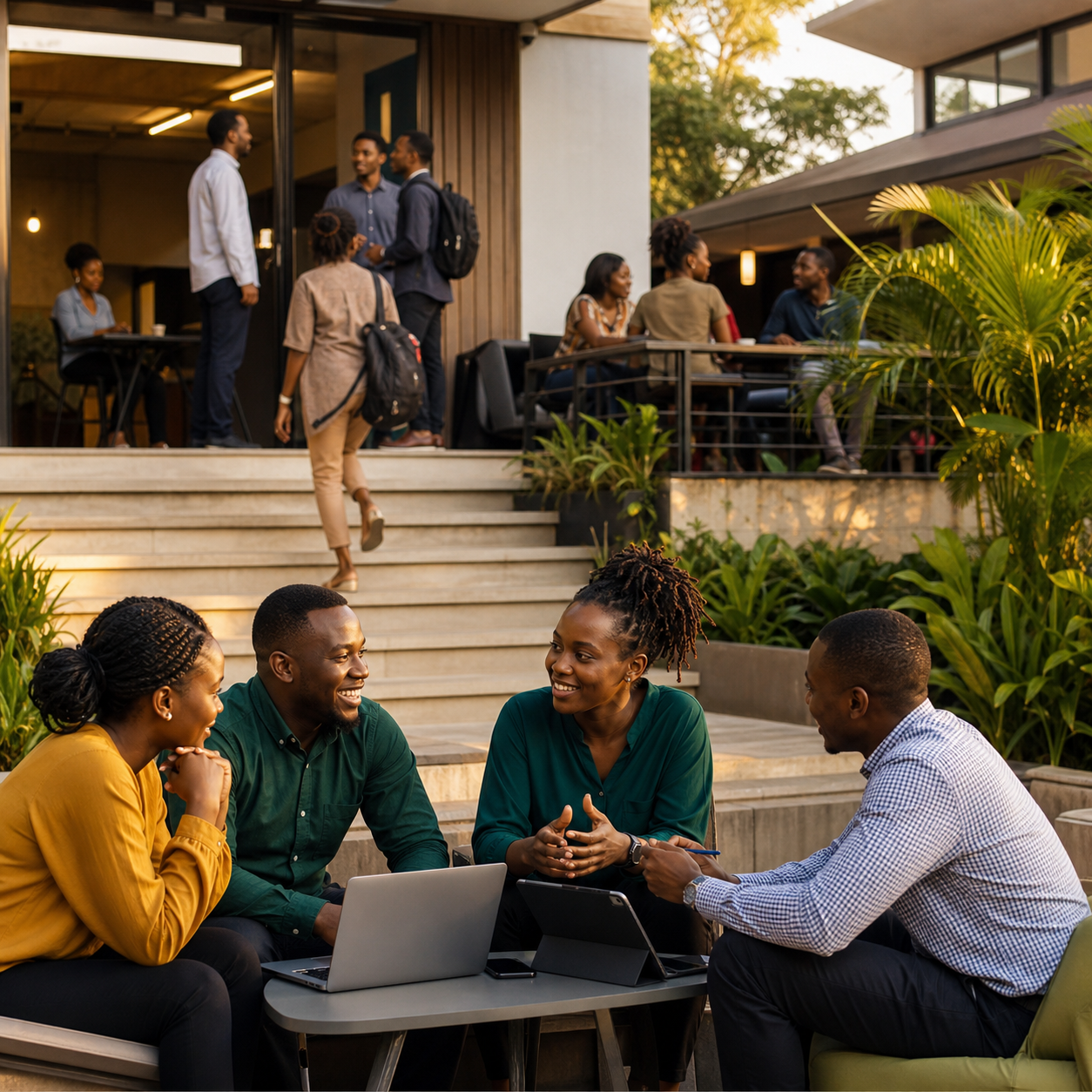 Campus background