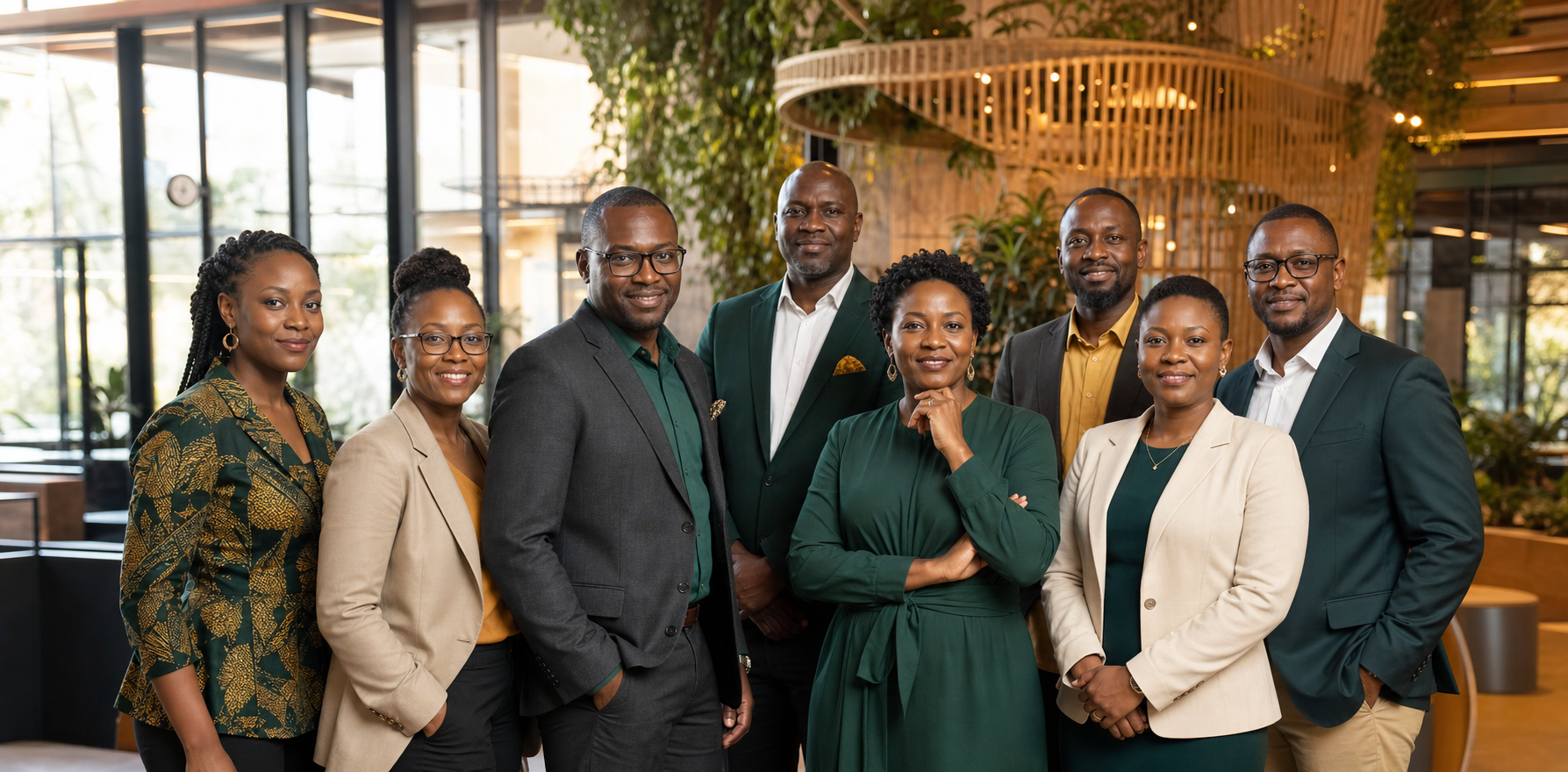 JBS Uganda leadership team and faculty